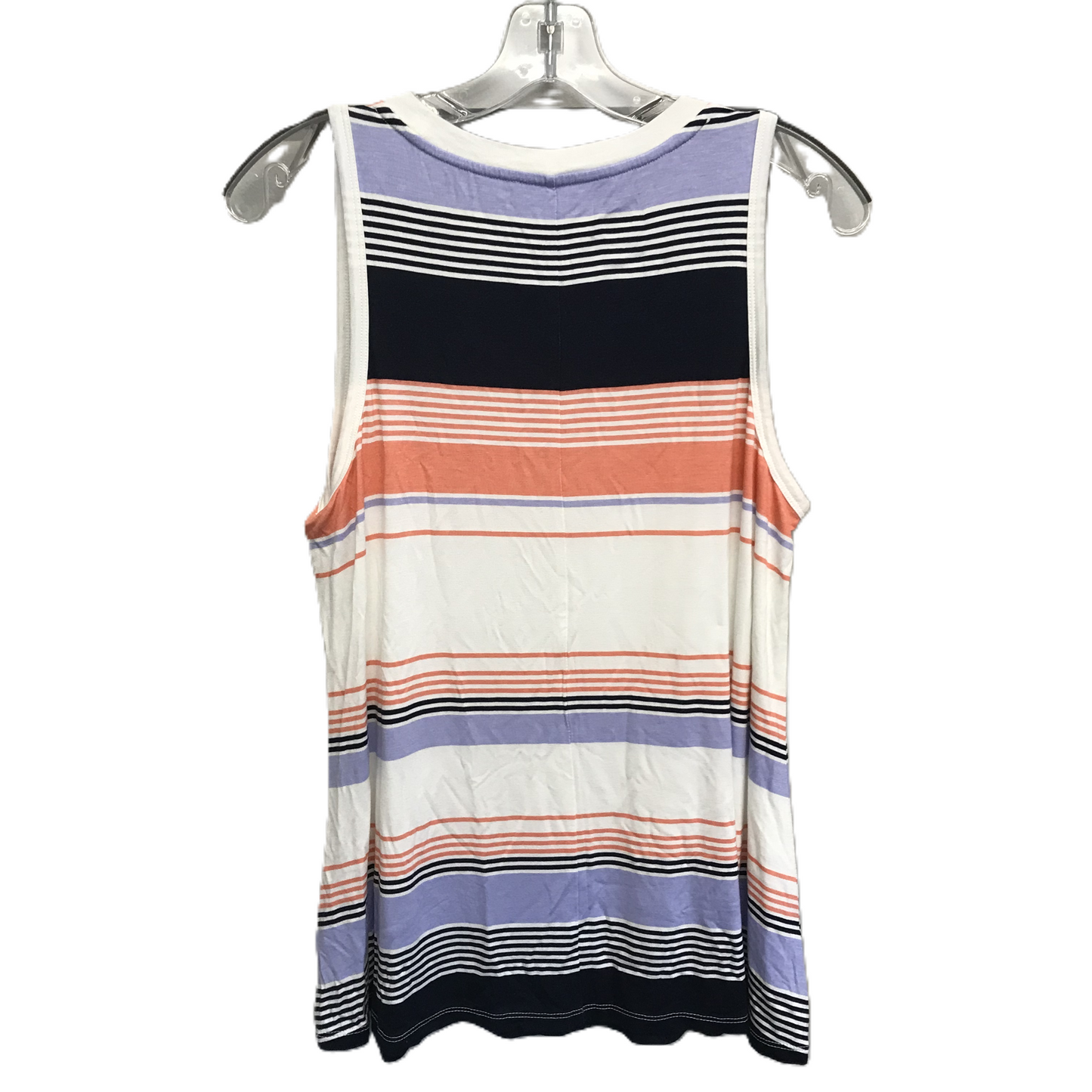 Striped Pattern Top Sleeveless By Maurices, Size: L