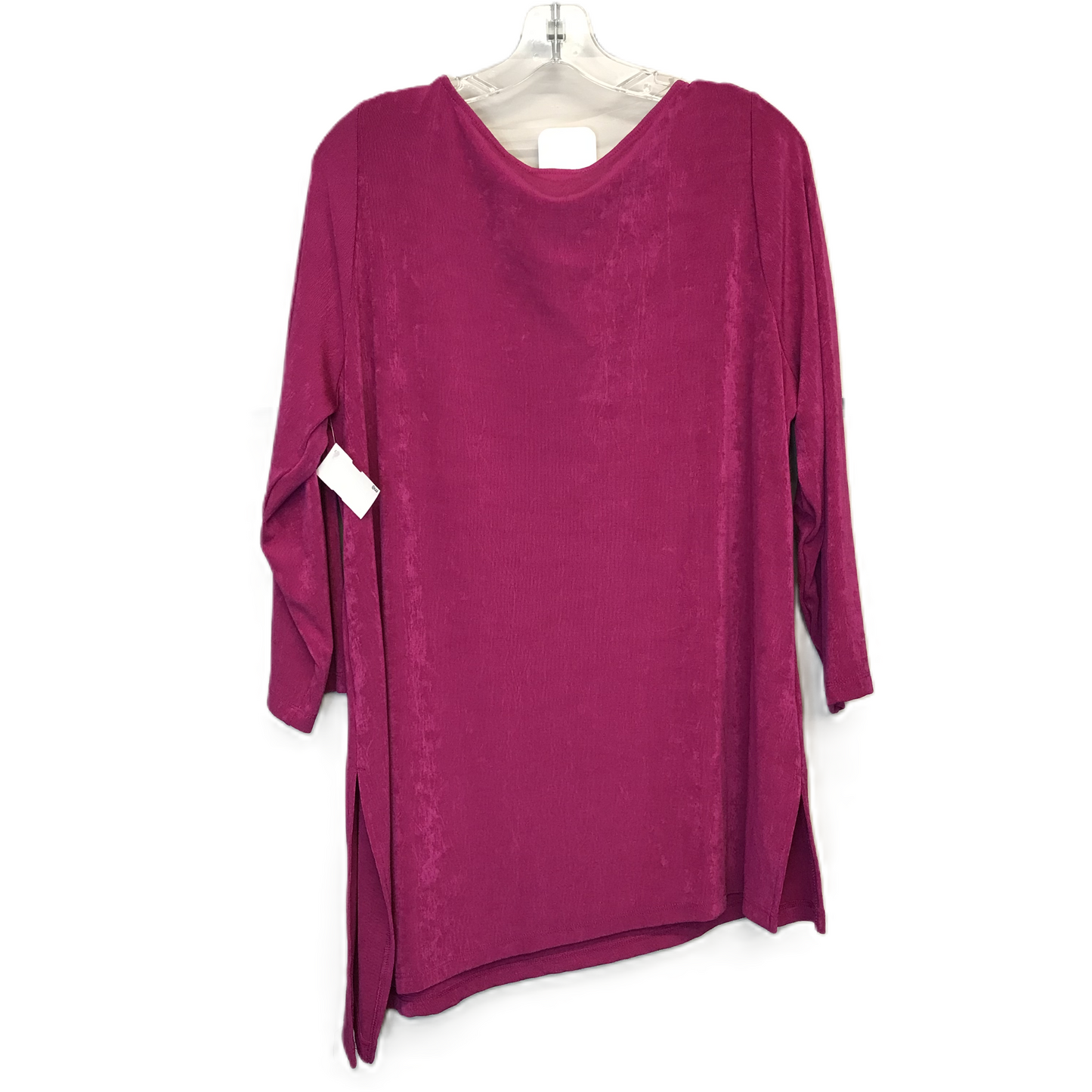 Top Long Sleeve By Chicos In Pink, Size: Xl