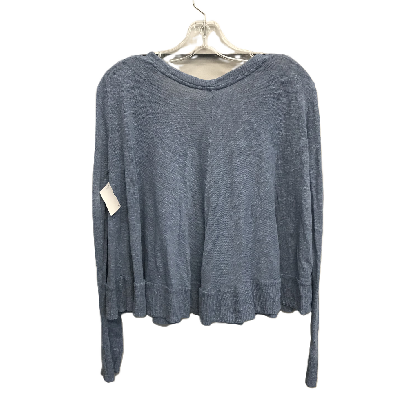 Blue Top Long Sleeve By Free People, Size: S