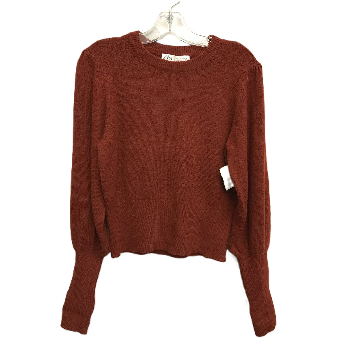 Rust Sweater By Zara, Size: L