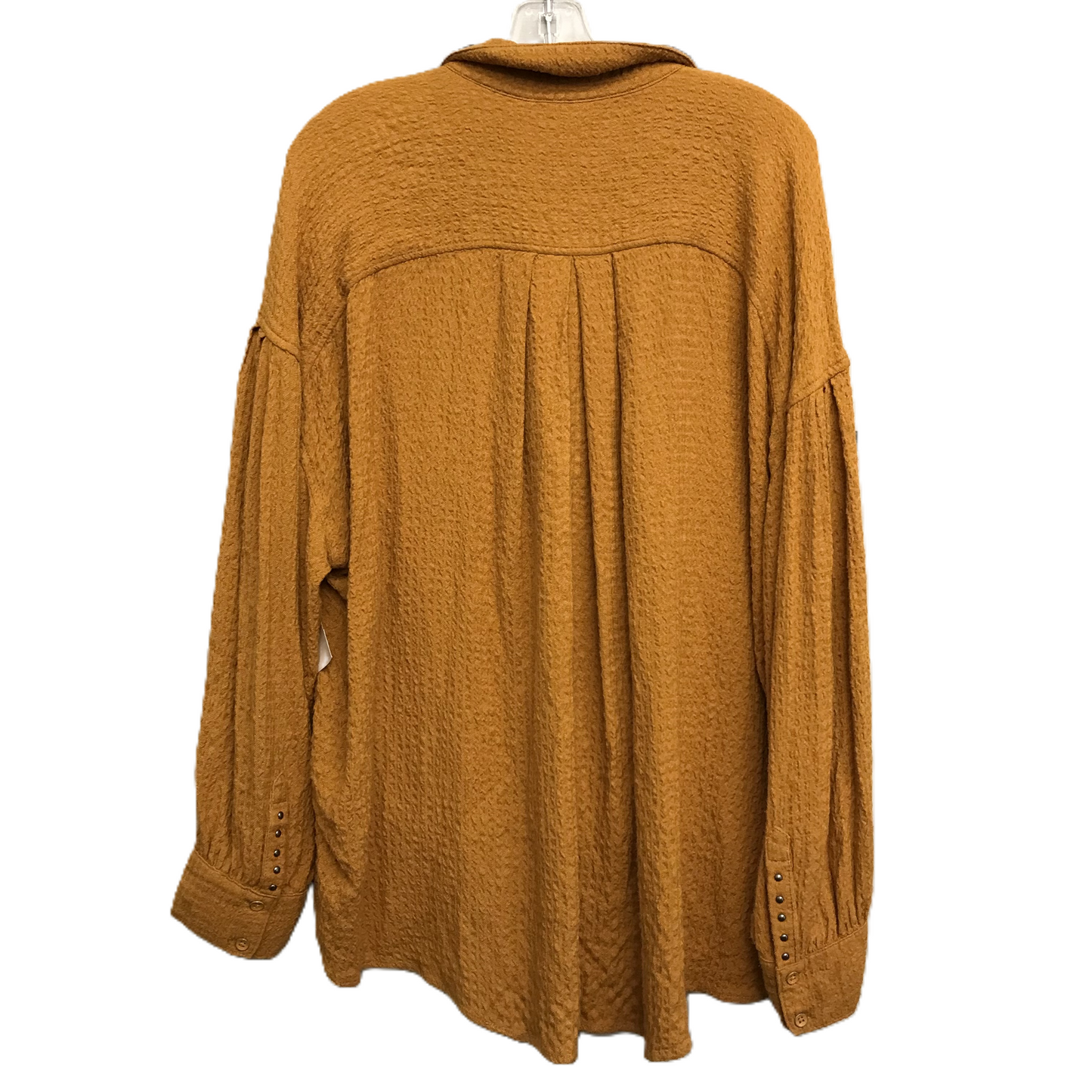 Top Long Sleeve By We The Free In Yellow, Size: M