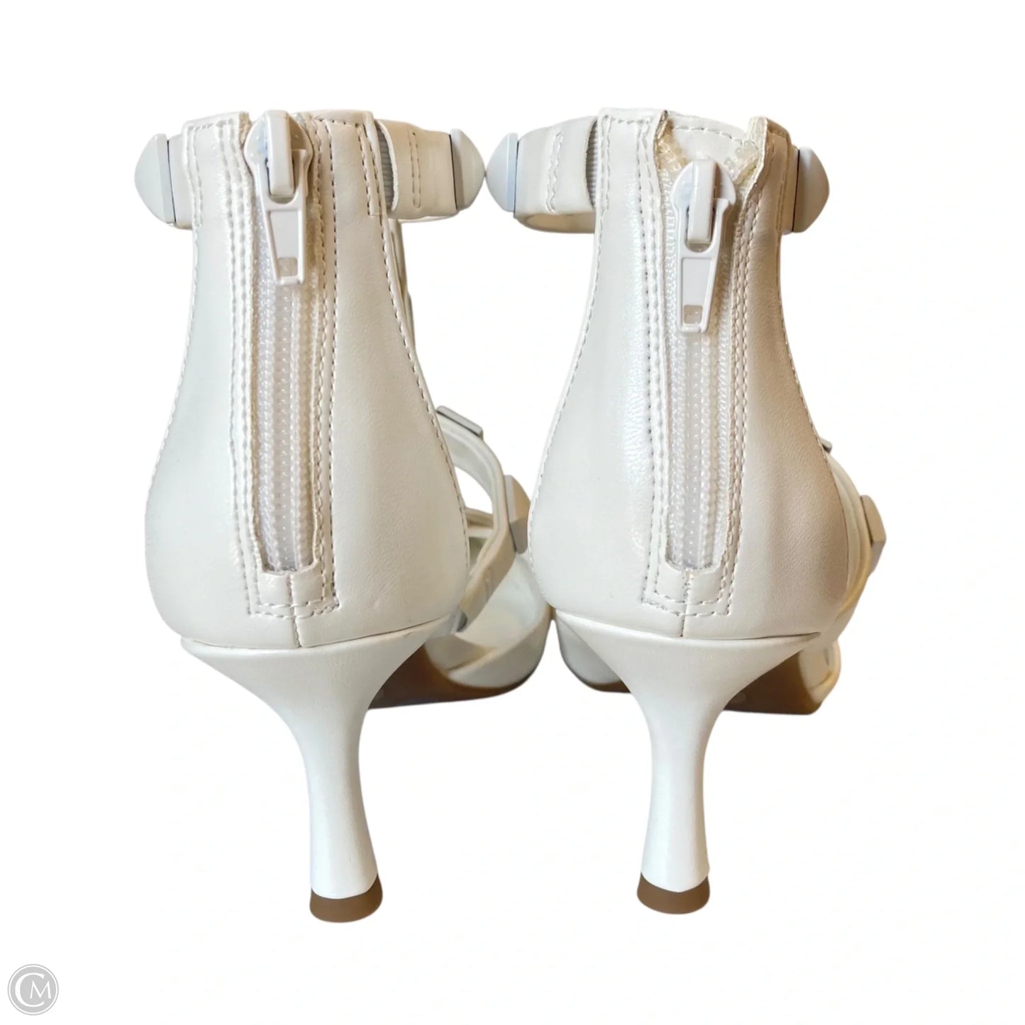 Shoes Heels Kitten By Inc In White, Size: 6