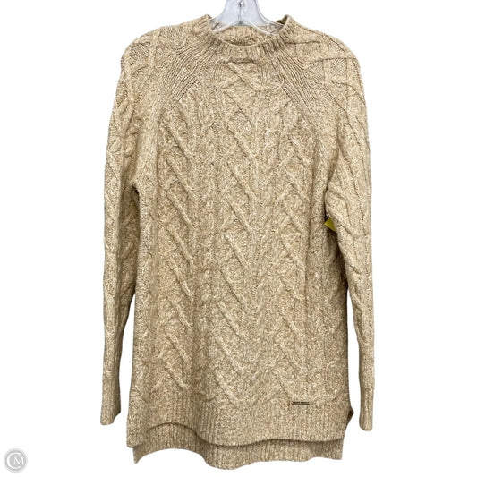 Sweater By Michael By Michael Kors In Tan, Size: M