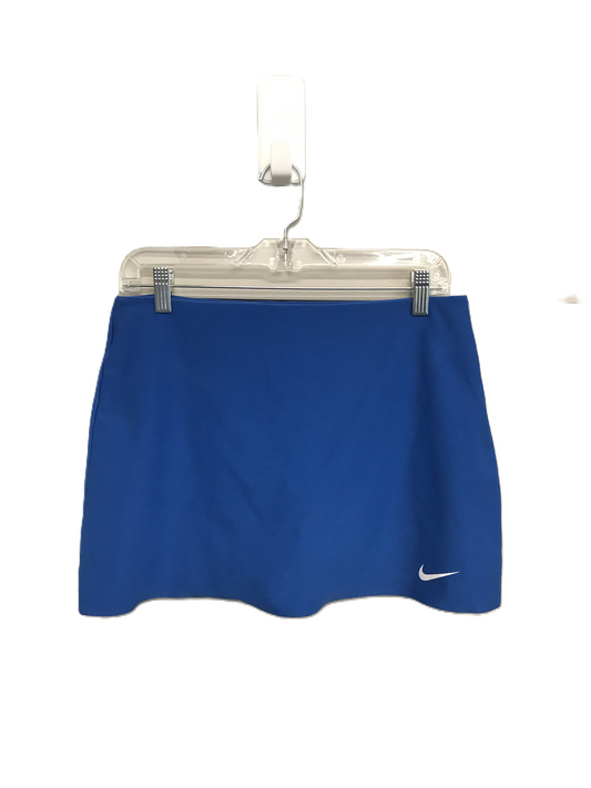 Blue Athletic Skort By Nike, Size: M