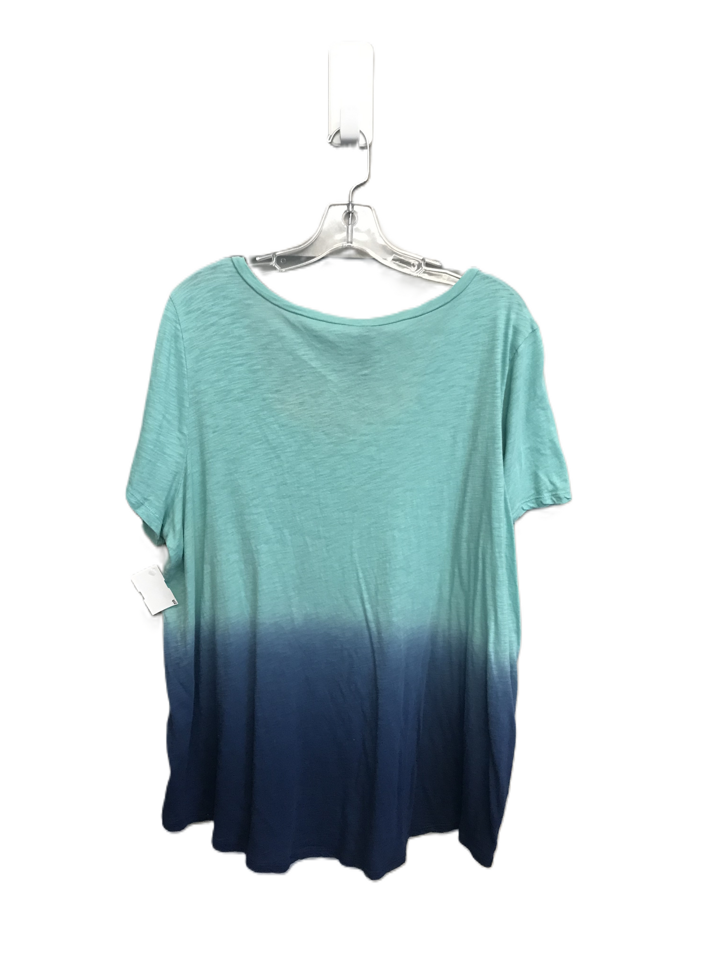 Blue Top Short Sleeve By Torrid, Size: 3x