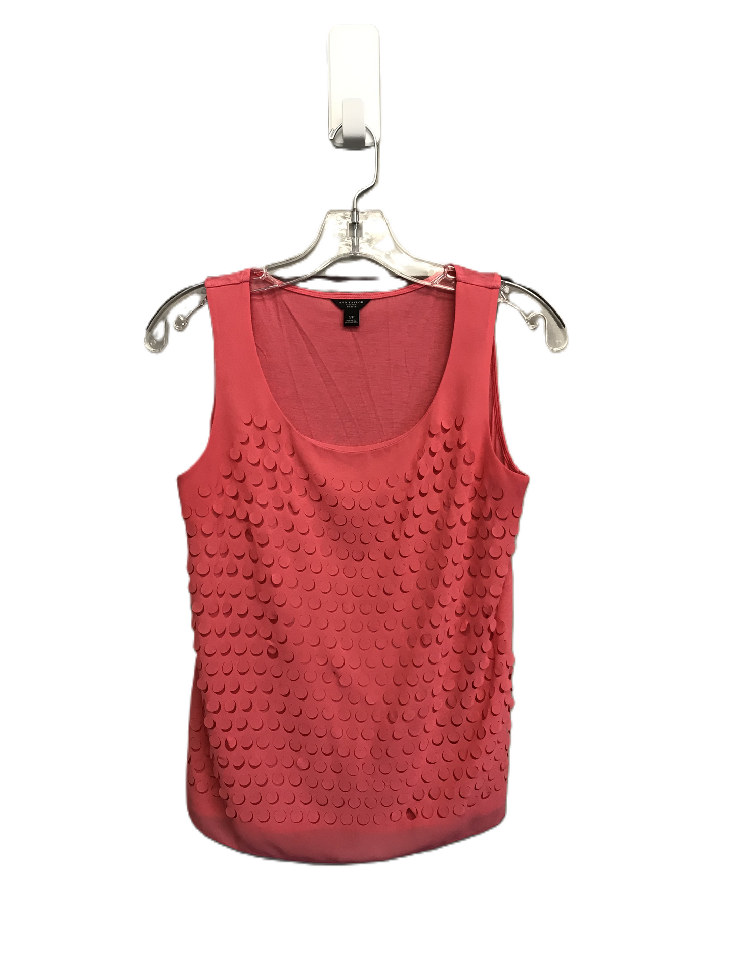 Pink Top Sleeveless By Ann Taylor, Size: S