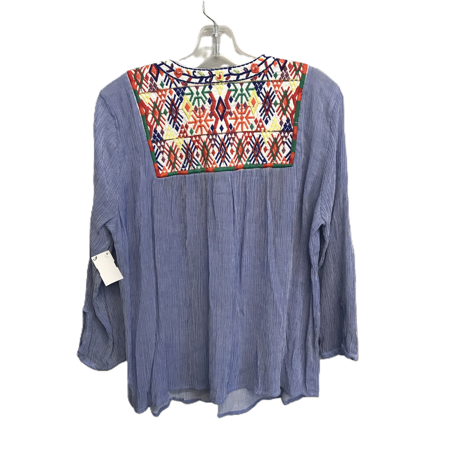 Multi-colored Top Long Sleeve By Cupio, Size: Xl