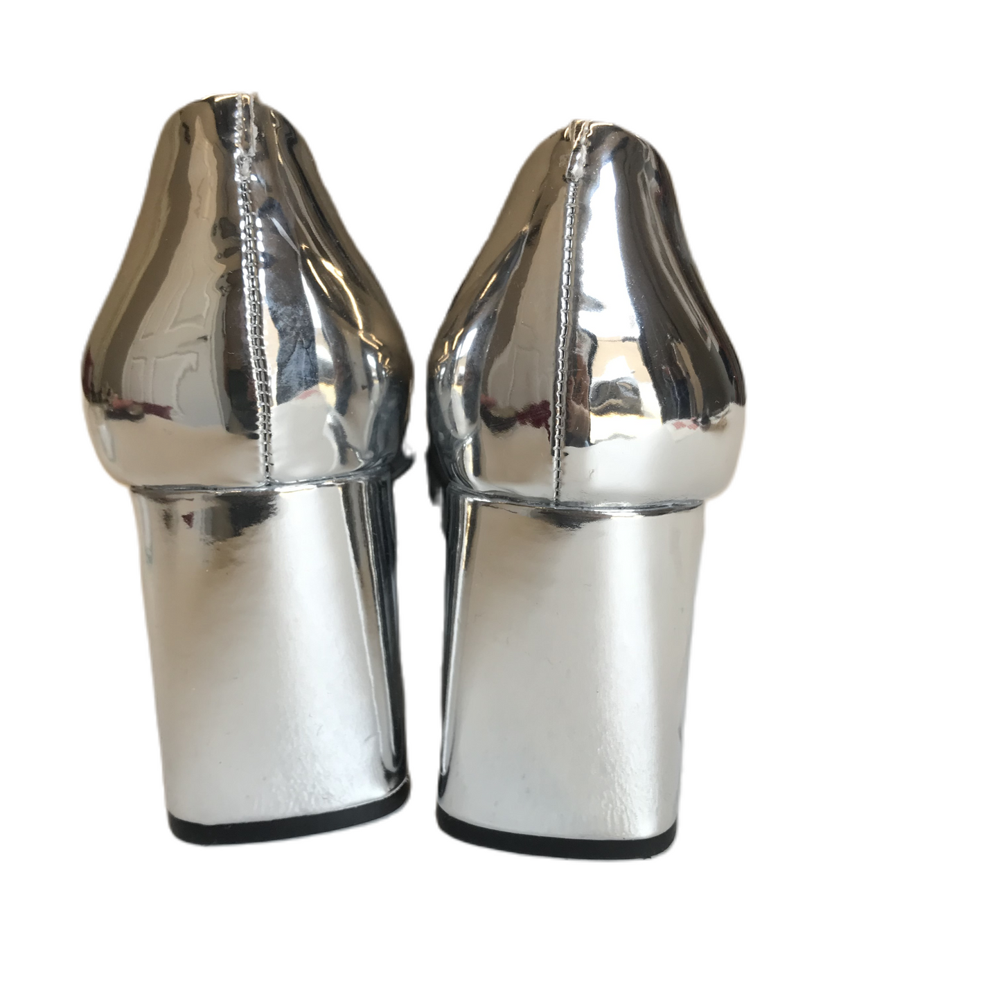 Shoes Heels Block By Inc In Silver, Size: 7.5