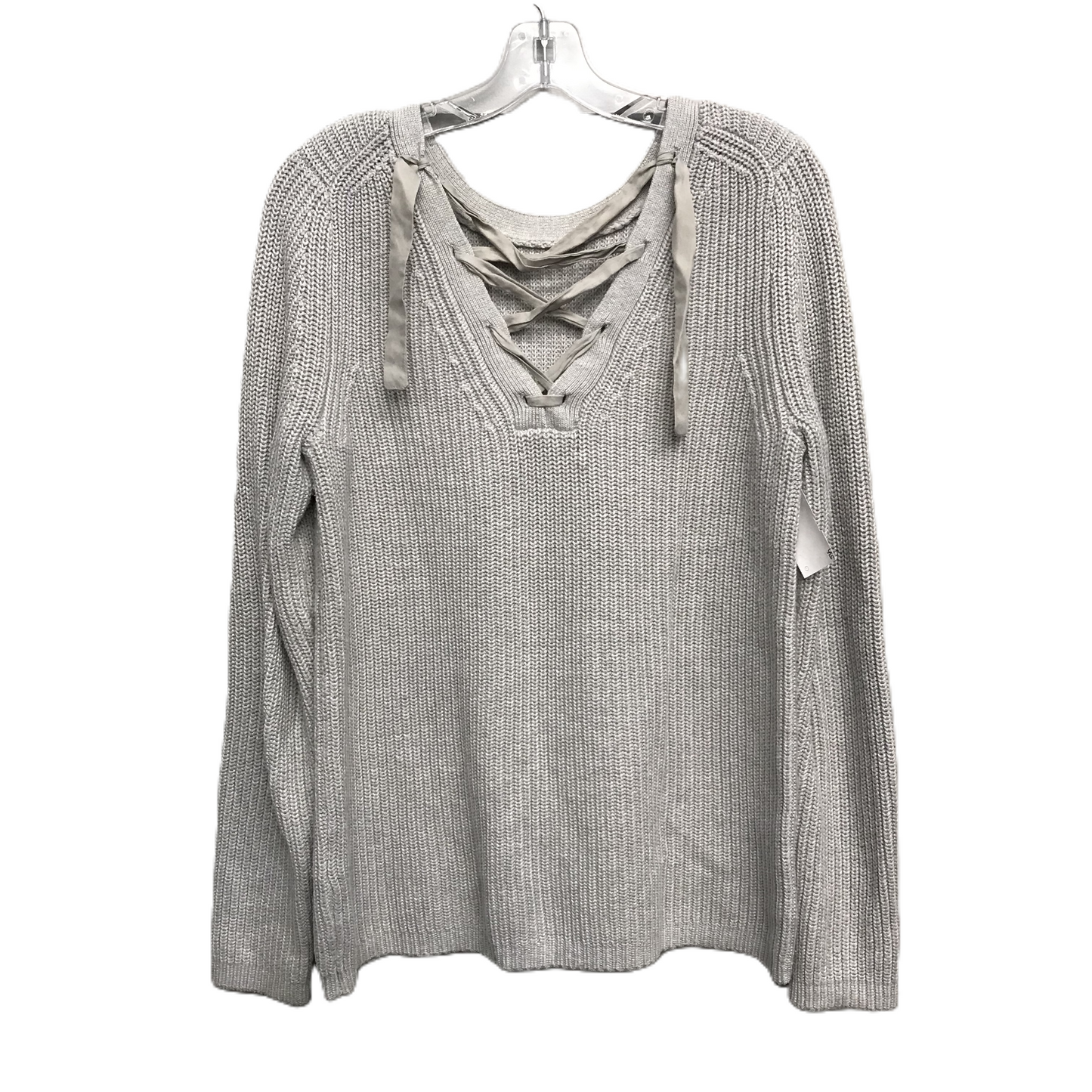 Sweater By Banana Republic In Grey, Size: M