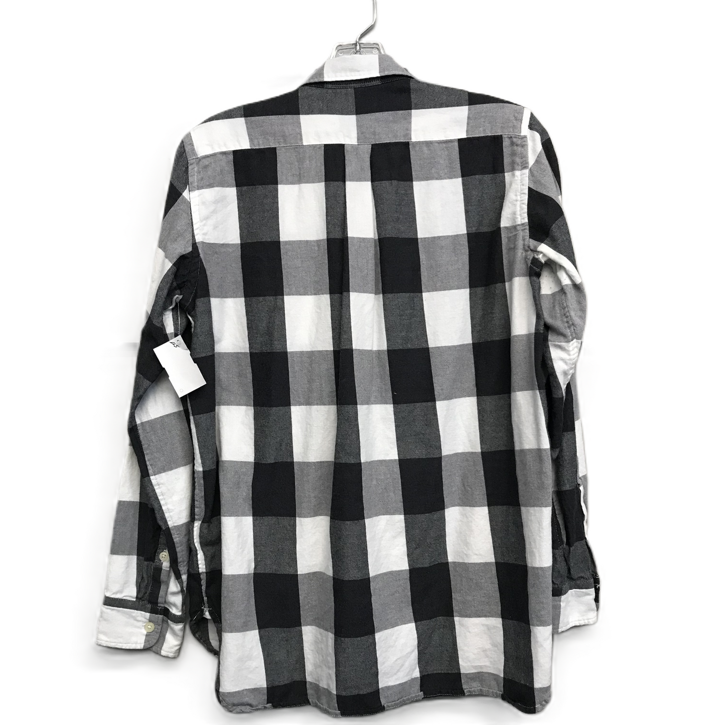 Top Long Sleeve By Gap In Black & White, Size: M