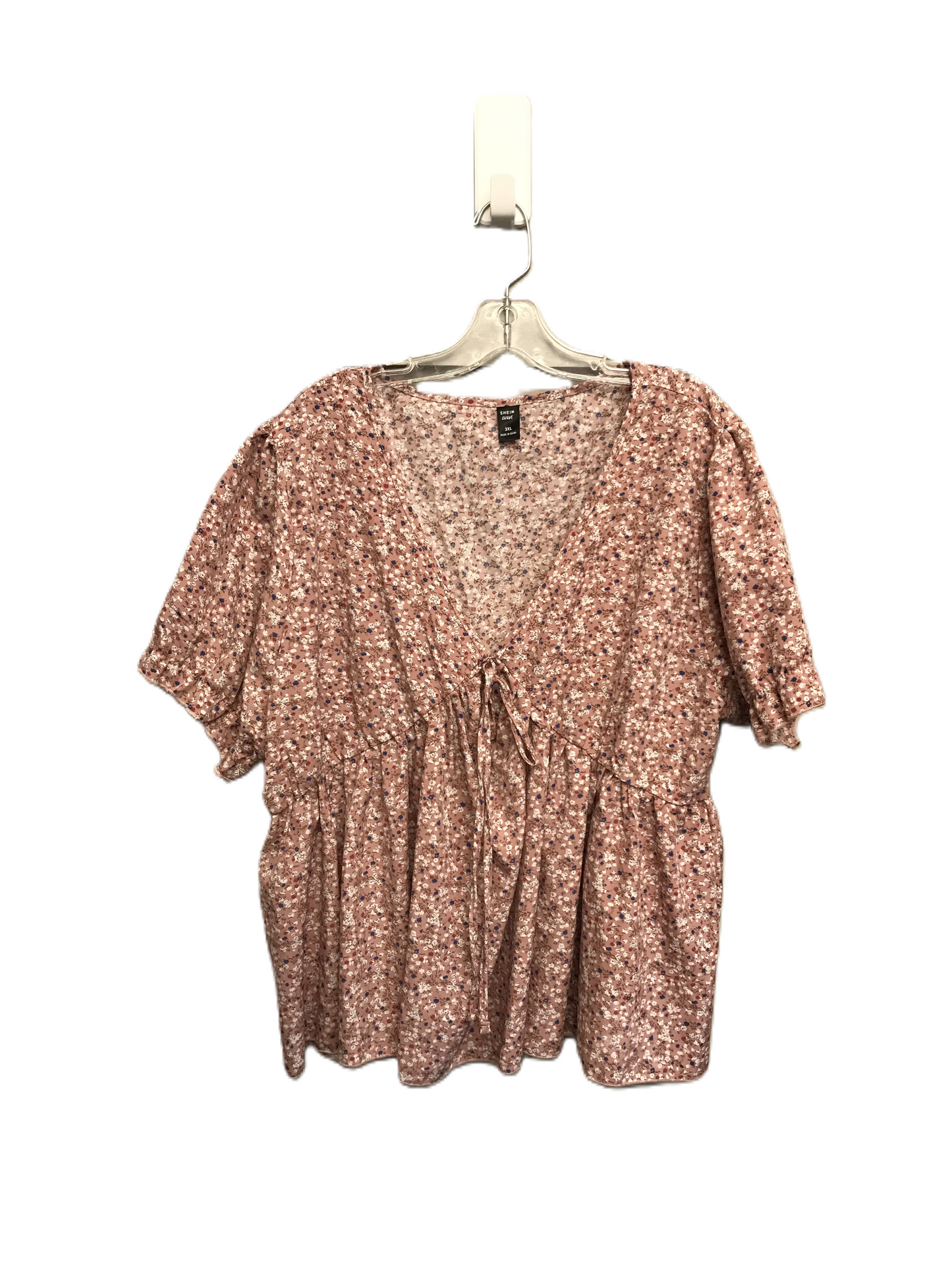 Top Short Sleeve By Shein  Size: 3x