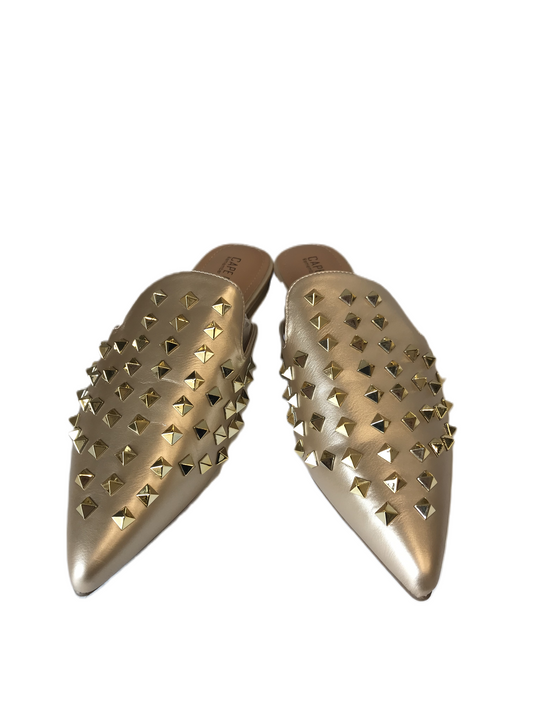 Gold Shoes Flats By Cape Robbin Size: 10
