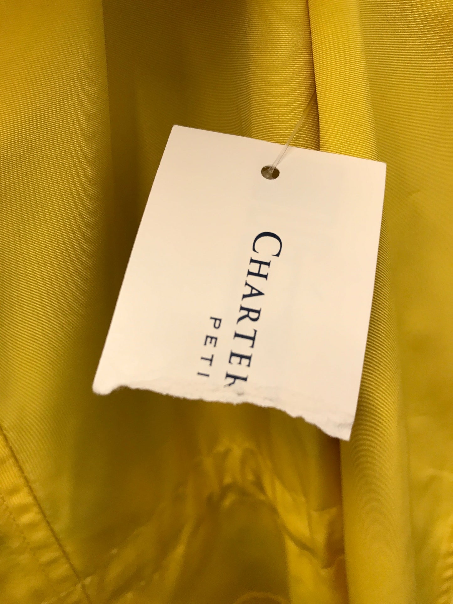 Coat Raincoat By Charter Club  Size: Petite L