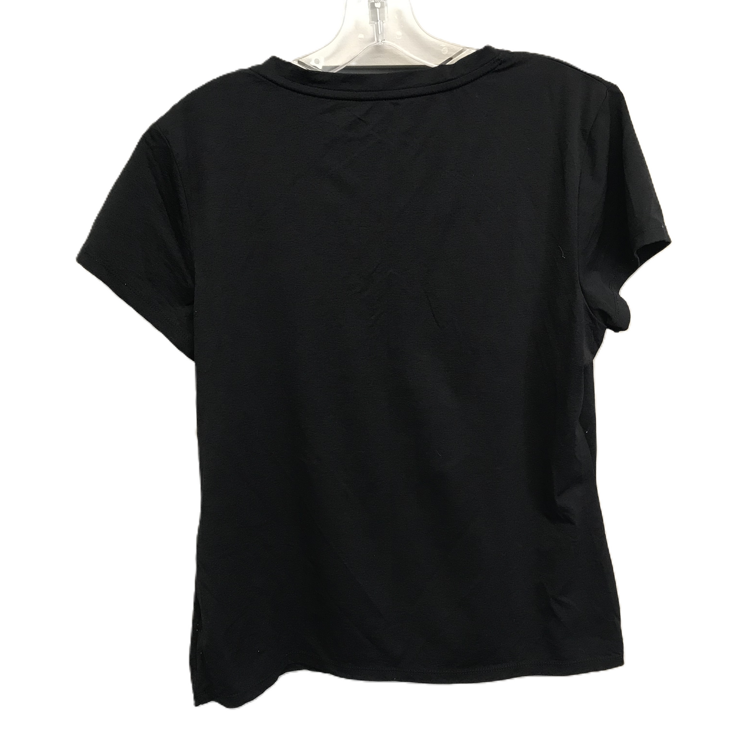 Black Top Short Sleeve Basic By Apt 9, Size: Xl