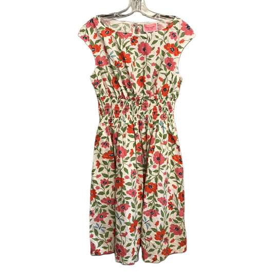 Floral Print Dress Designer By Kate Spade, Size: L