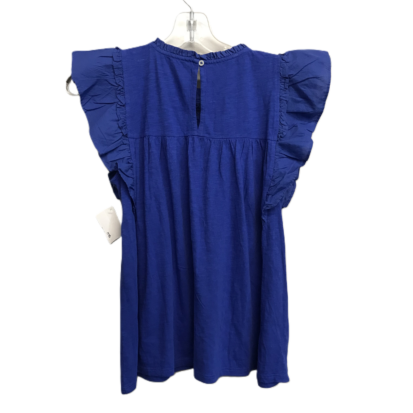 Blue Top Short Sleeve By Loft, Size: Petite   Xs
