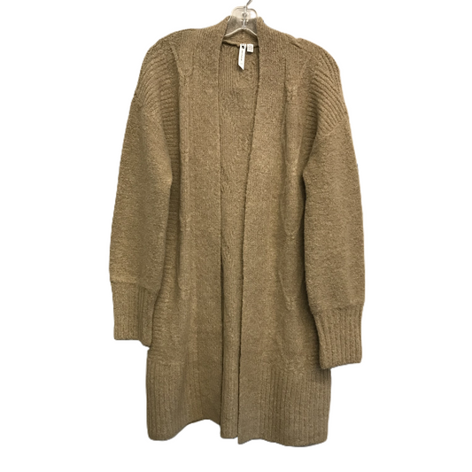 Tan Sweater Cardigan By Cable And Gauge, Size: L