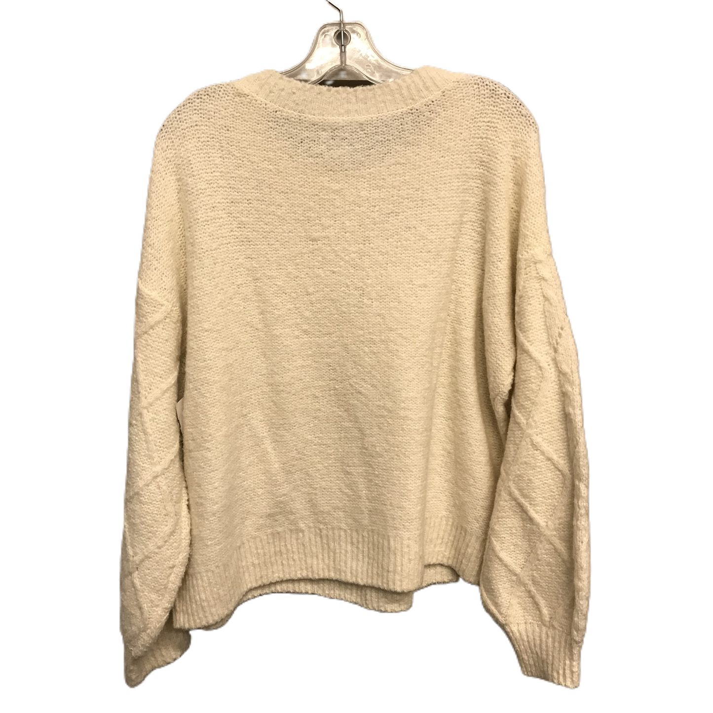 Ivory Sweater By Lucky Brand, Size: L