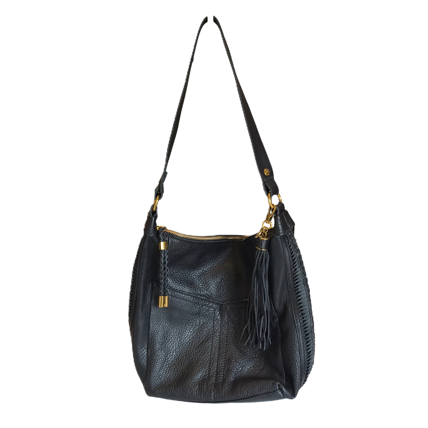 Handbag Pleather By The Sak, Size: Medium