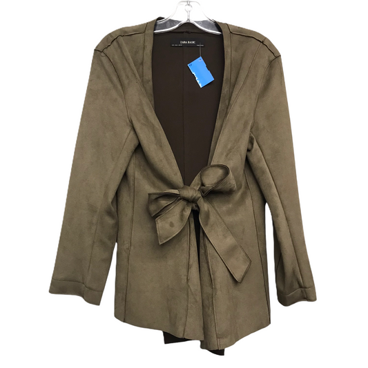 Blazer By Zara Basic In Green, Size: L