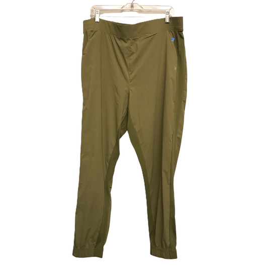 Athletic Pants By Hurley In Green, Size: Xl