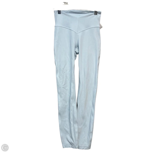 Athletic Leggings By Lululemon In Blue, Size: Xs