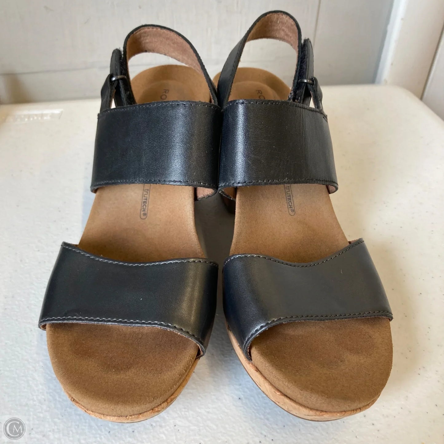 Shoes Heels Block By Rockport In Black, Size: 5