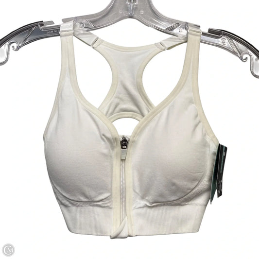 Athletic Bra By Dsg Outerwear In White, Size: S