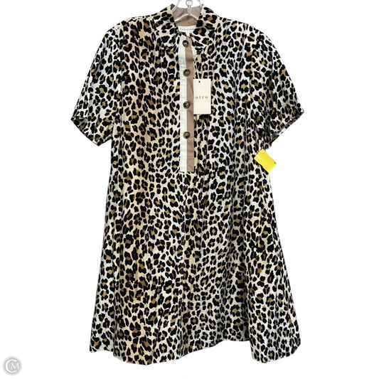 Dress Casual Short By Entro In Animal Print, Size: M