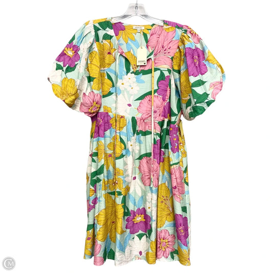 Dress Casual Short By Jodifl In Floral Print, Size: Medium