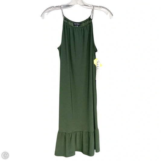 Dress Casual Short By Nicole Miller In Green, Size: Xs