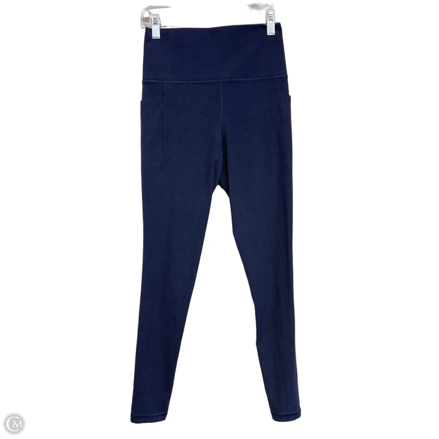 Athletic Leggings By Athleta In Navy, Size: Xs