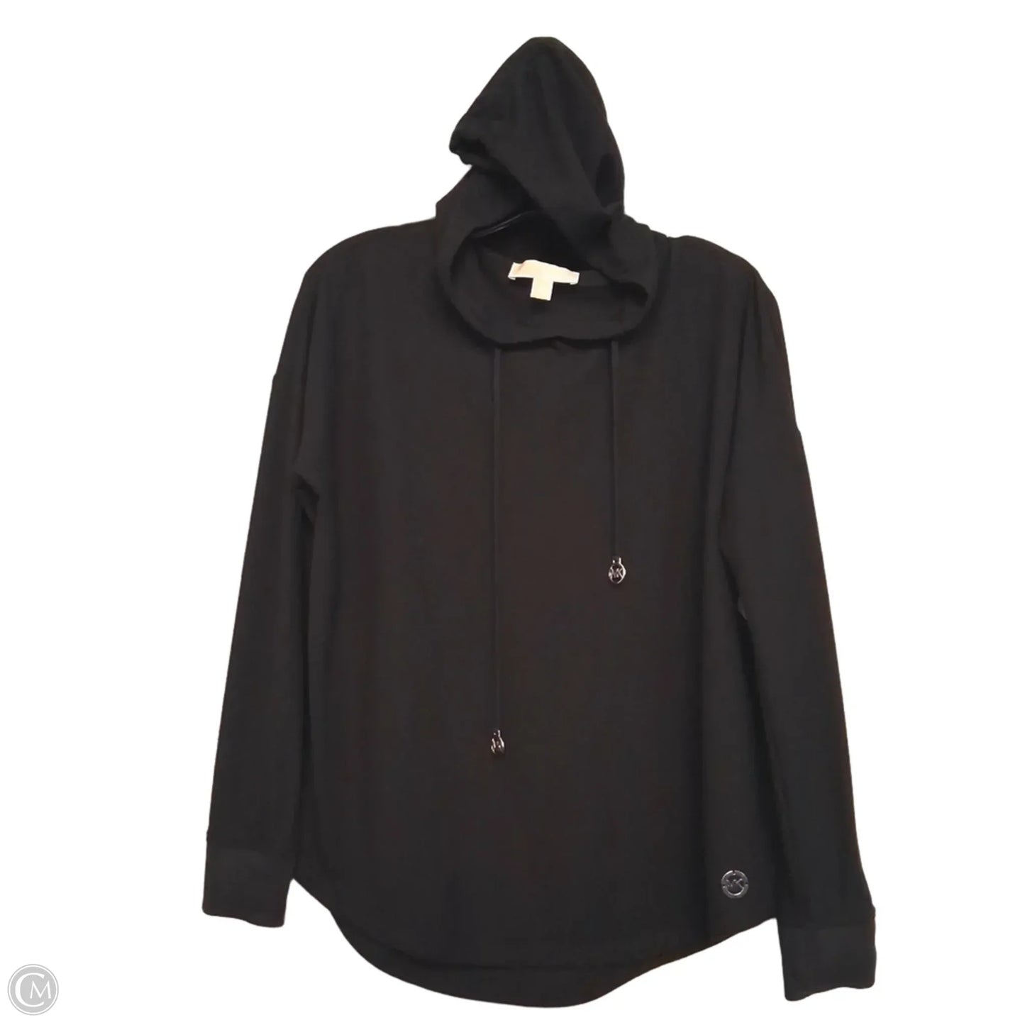 Top Long Sleeve By Michael By Michael Kors In Black, Size: M