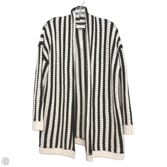Sweater Cardigan By Nordstrom In Striped Pattern, Size: S