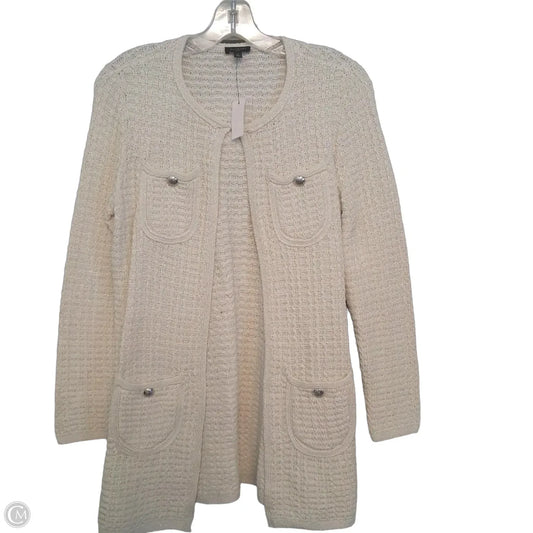Cardigan By Talbots In Beige, Size: Mp