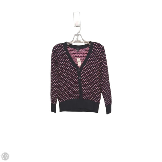 Sweater Cardigan By Talbots In Blue & Pink, Size: Sp