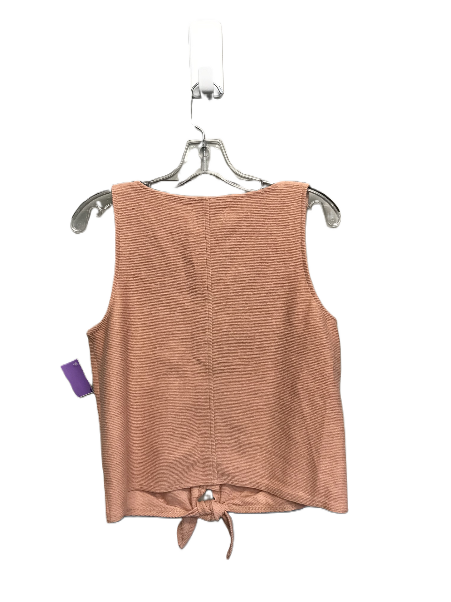 Peach Top Sleeveless By Madewell, Size: M