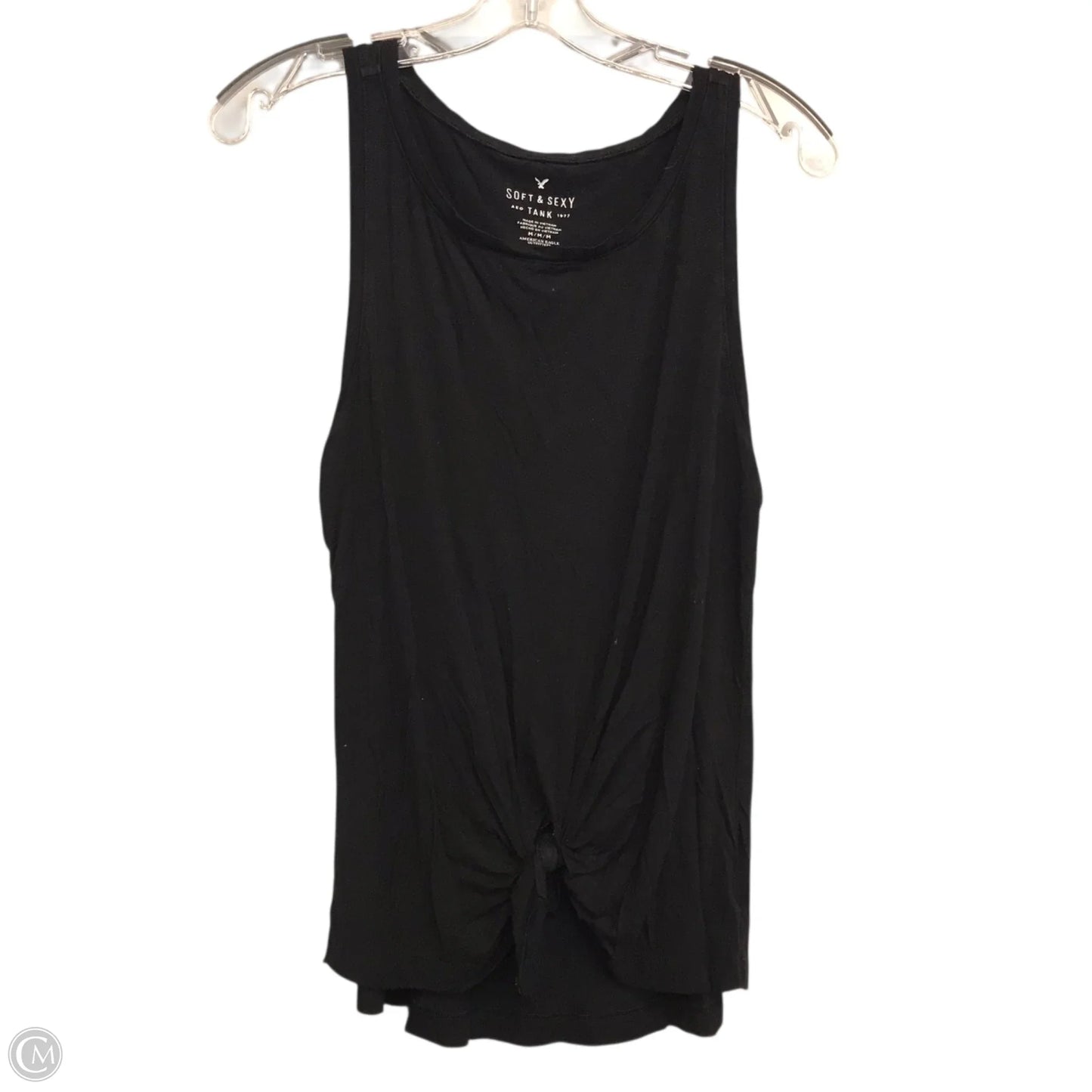 Top Sleeveless Basic By American Eagle In Black, Size: M