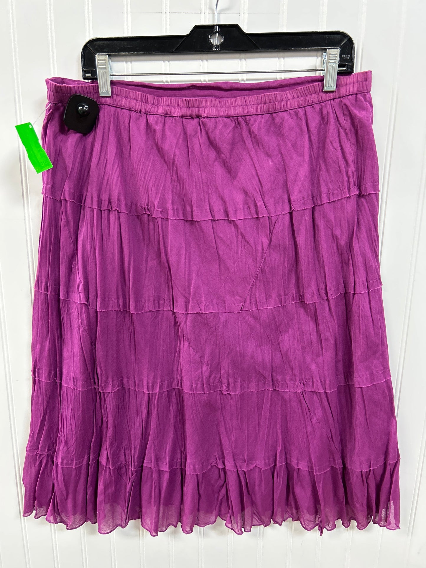 Skirt Maxi By Studio West In Purple, Size:L