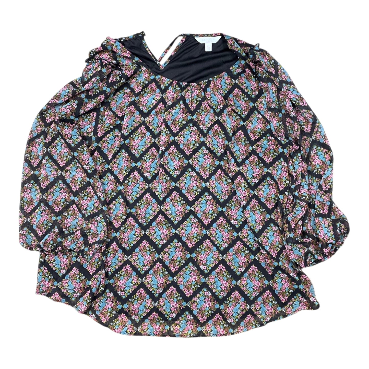 Top Ls By Lc Lauren Conrad In Black, Size:Xl