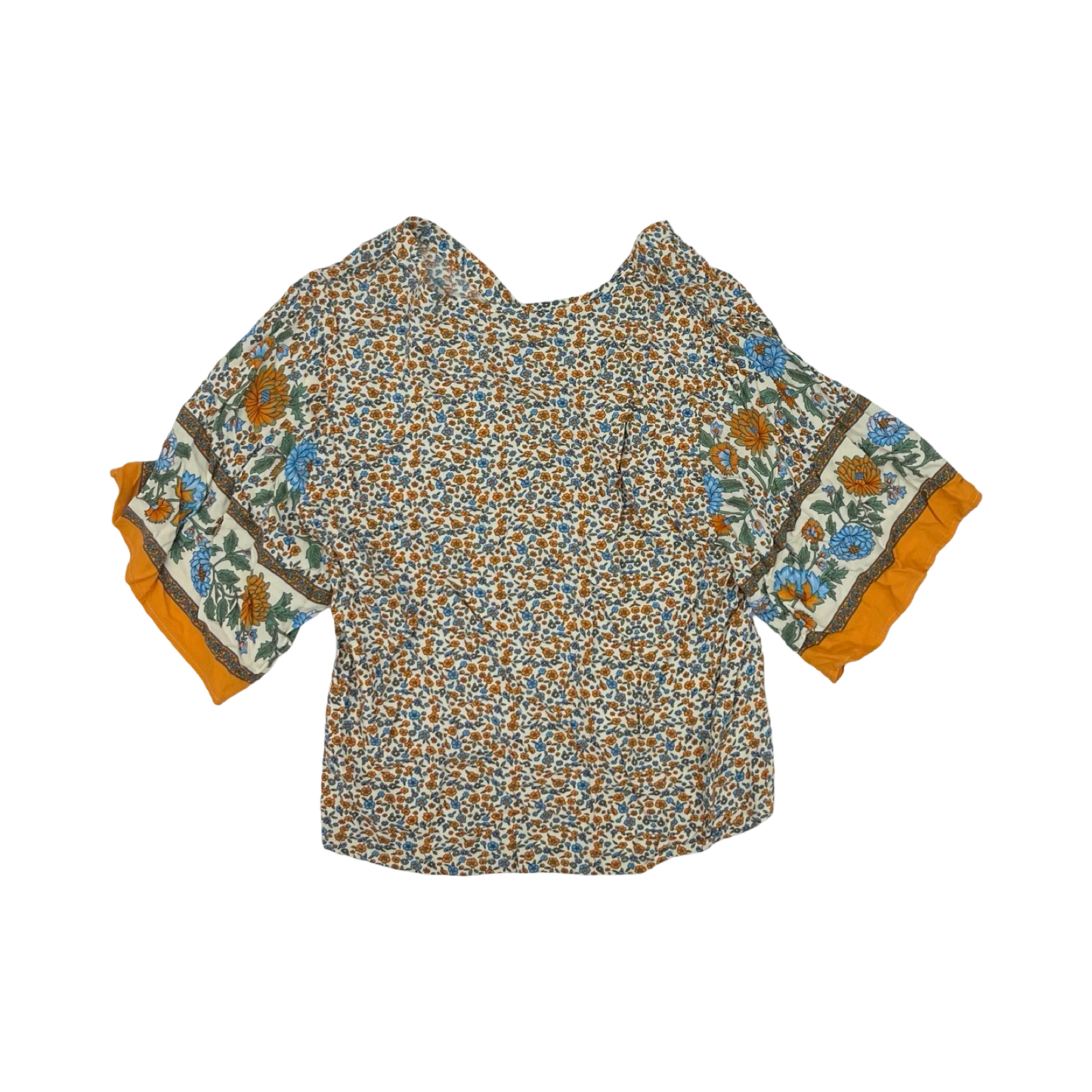 Top Ss By Clothes Mentor In Orange, Size:S