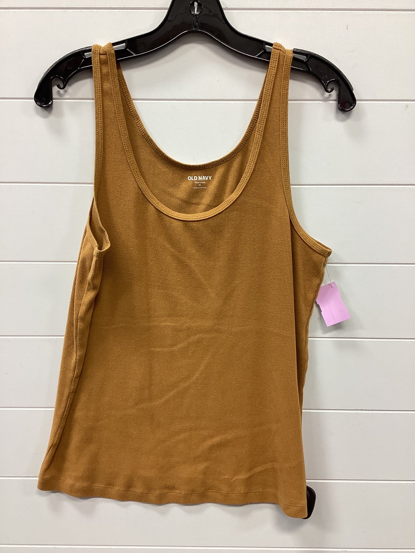 Tank Top By Old Navy In Tan, Size:Xl
