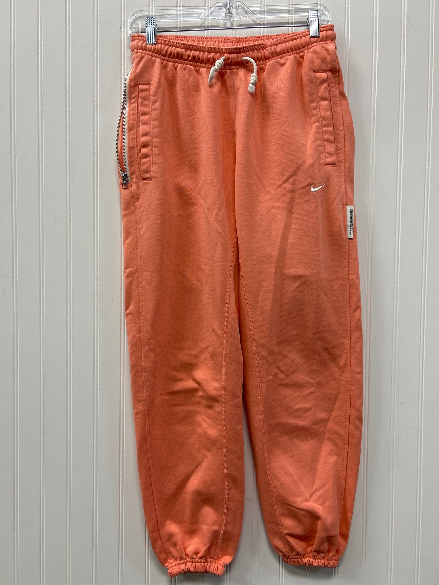 Athletic Pants By Nike Apparel In Orange, Size:S