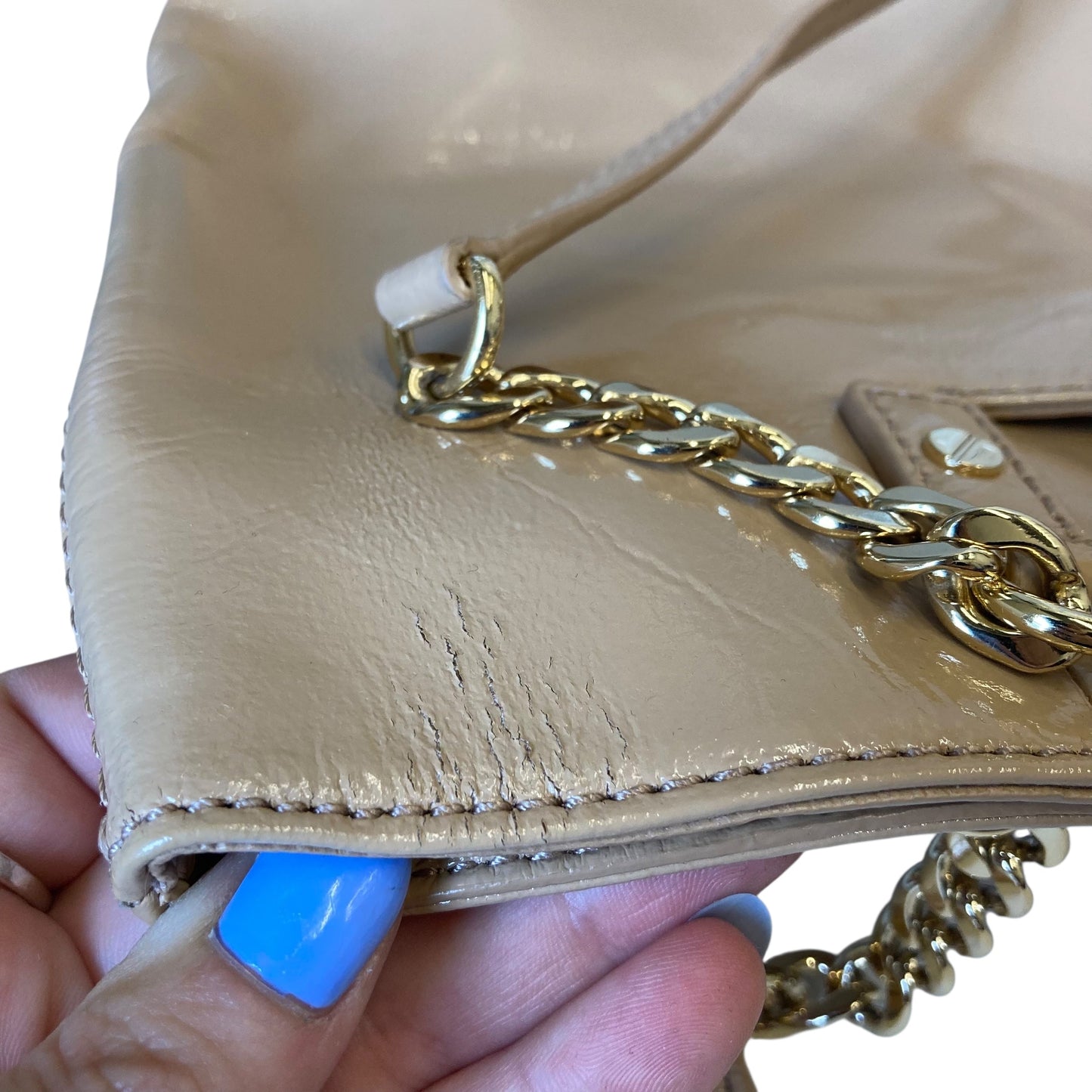 Handbag Designer By Michael Kors In Tan, Size:Large