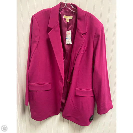 Blazer By Michael By Michael Kors In Pink, Size: 2x