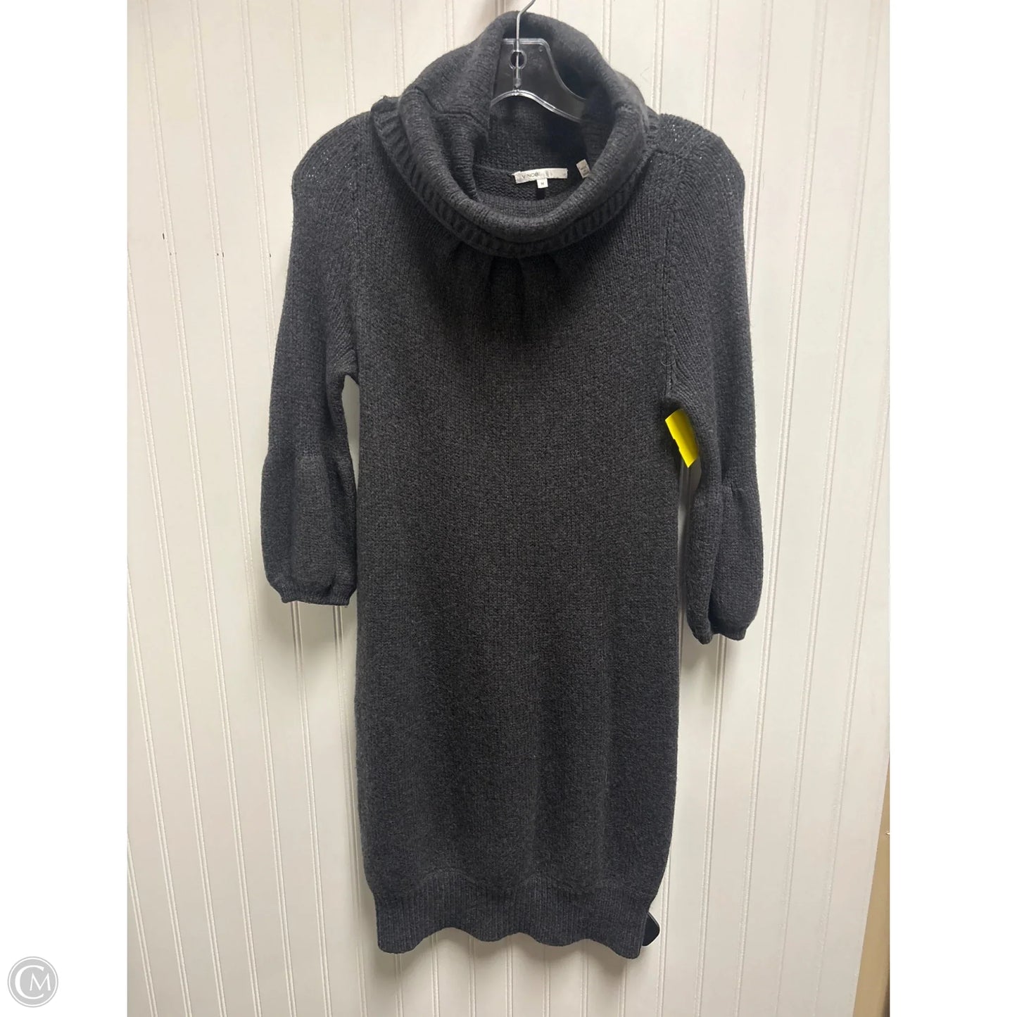 Dress Sweater By Vince In Grey, Size: M