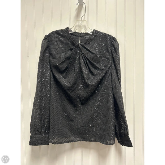 Top Long Sleeve By Ann Taylor In Black, Size: Lp