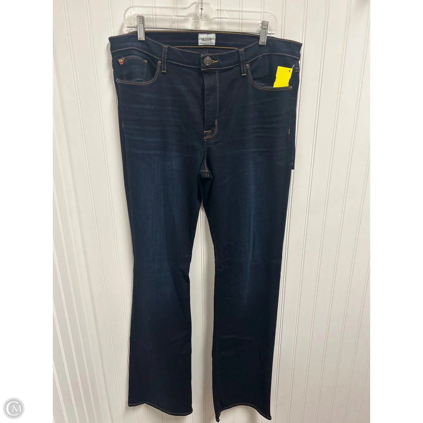 Jeans Straight By Hudson In Blue, Size: 18