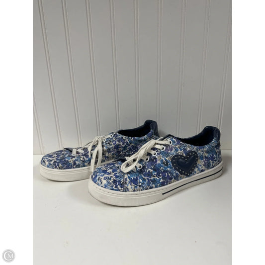 Shoes Sneakers By Brighton In Floral Print, Size: 9