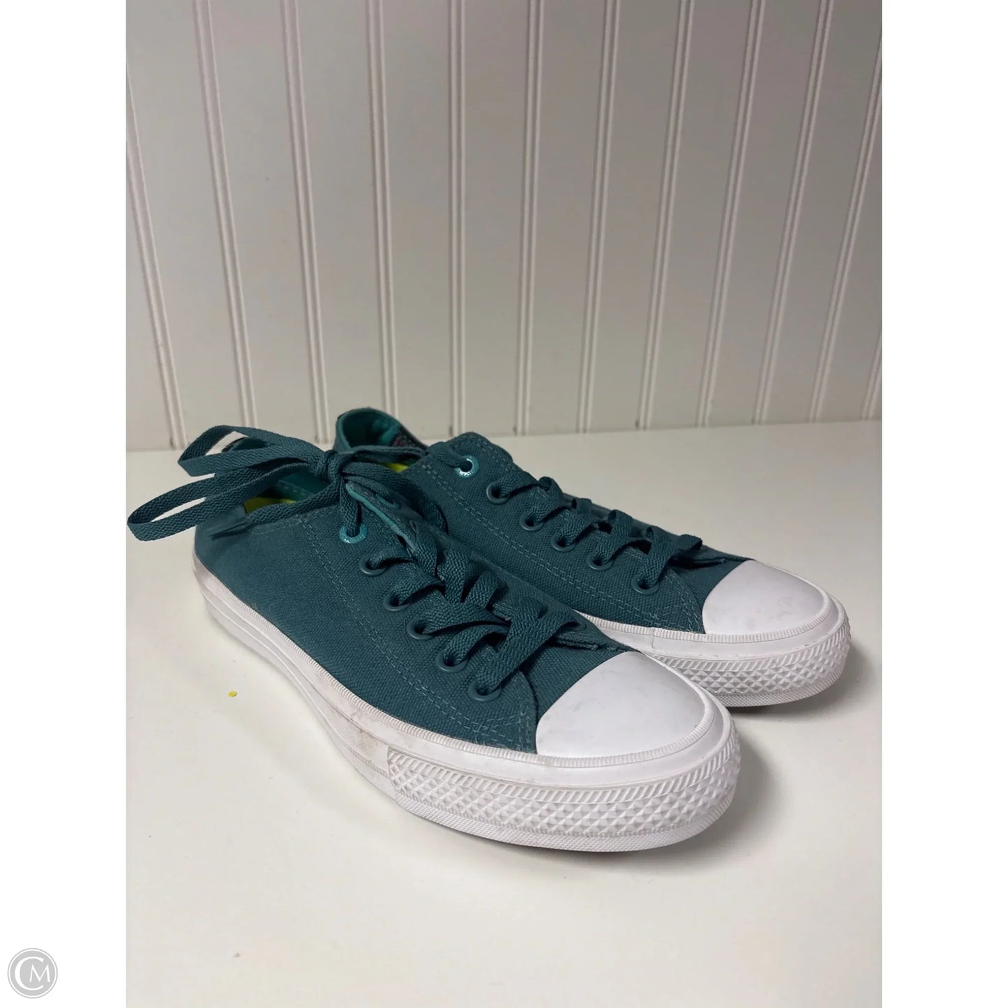 Shoes Sneakers By Converse In Teal, Size: 8.5